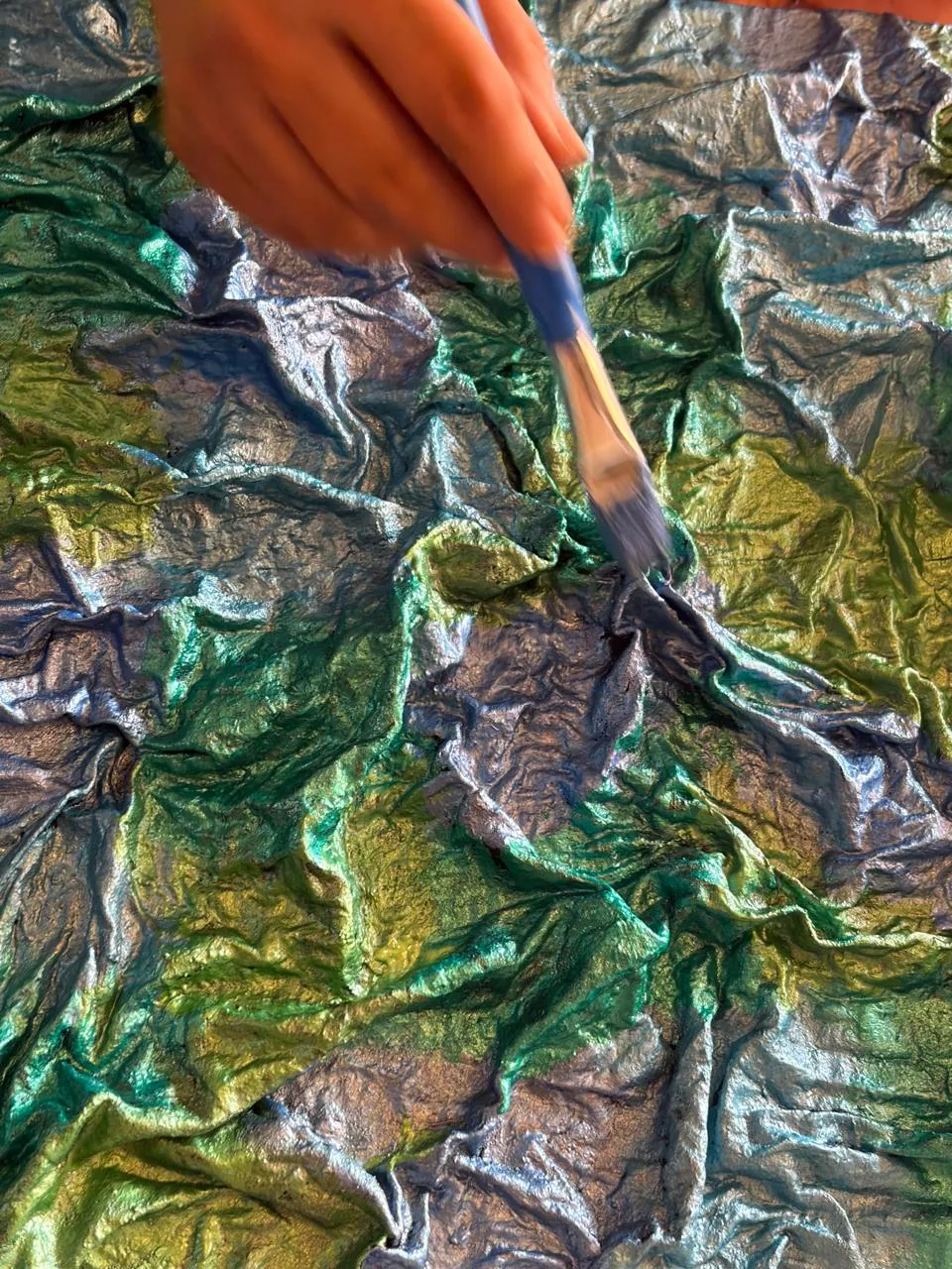 Folded Emotions: Fabric Sculpture Studio Session image 4